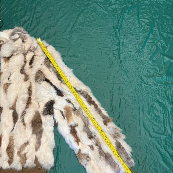 Vintage rabbit fur jacket Size M - Picture 8 of 8